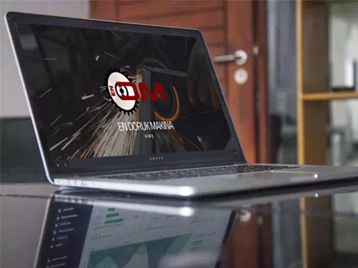 En Doruk Makina Kurumsal Web Sayfası Tasarımı